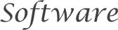 Software
